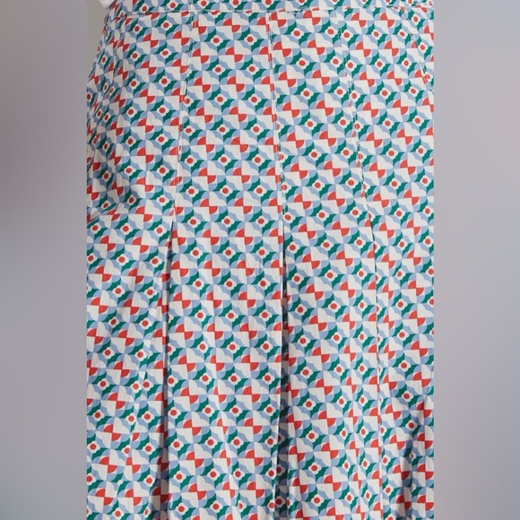 Anthropologie Maeve Pleated‎ Mini Skirt size 2 - Picture 4 of 11